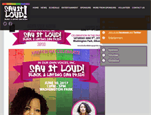 Tablet Screenshot of blackandlatinogaypride.com